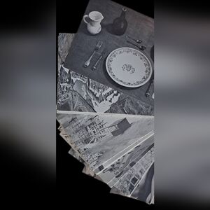 Black and White Postcard Set